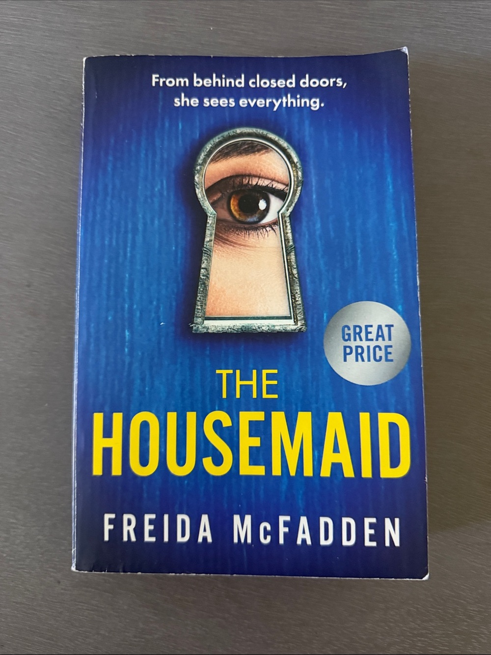 The Housemaid Book by Freida McFadden